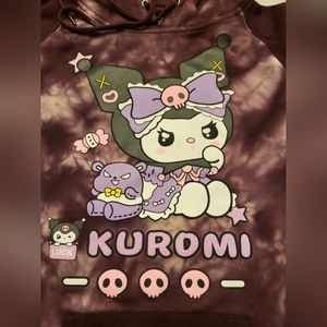 Kuromi Graphic print Hoodie Women's Size Small- Great for Teens!